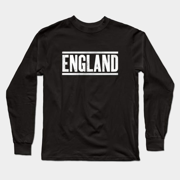 England Long Sleeve T-Shirt by SeaGreen